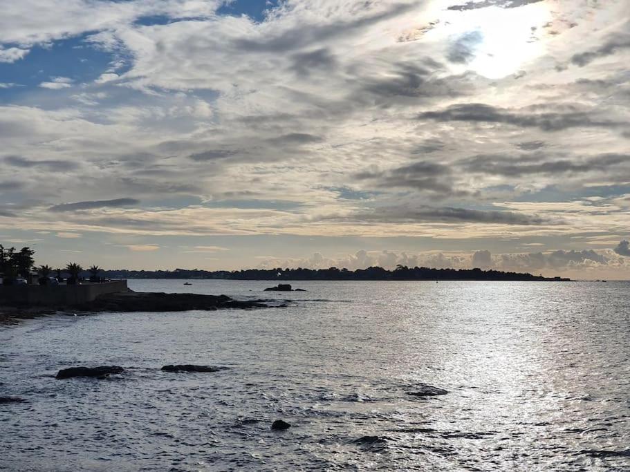 Kerlean, Plage Des Sables Blancs A 700M! Concarneau Exterior photo